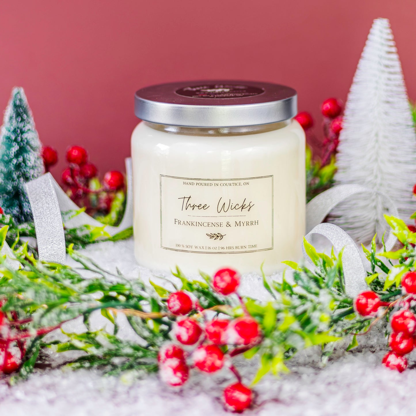 16 oz Traditional Jar - Holiday Scents