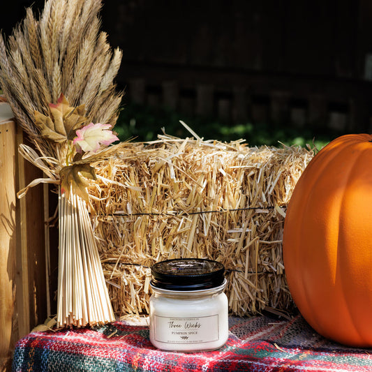 6 oz Mason Jar - Fall Scents