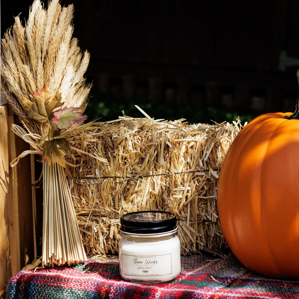 6 oz Mason Jar - Fall Scents