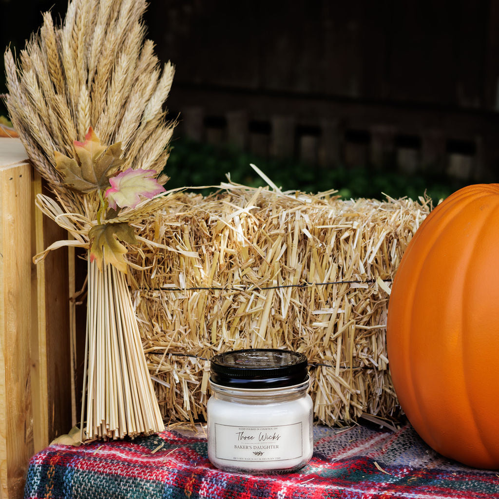 6 oz Mason Jar - Fall Scents