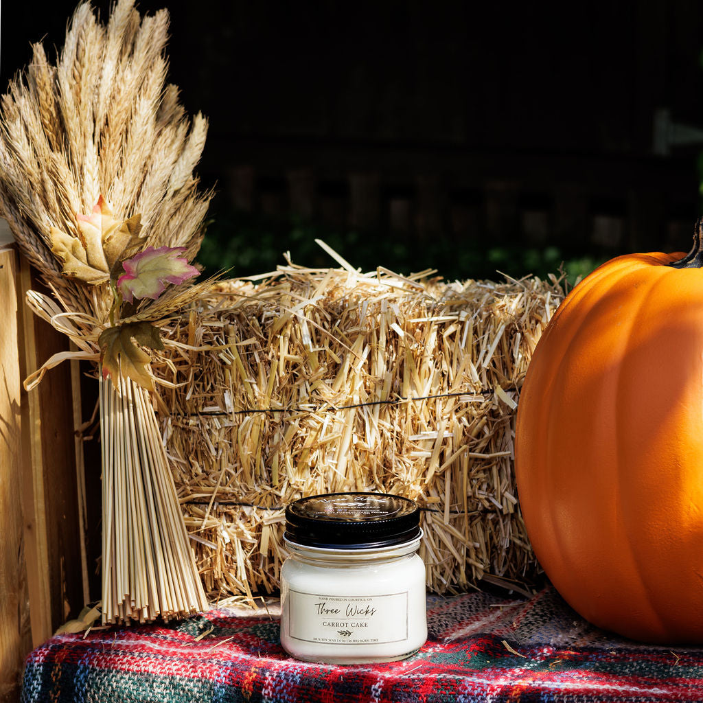 6 oz Mason Jar - Fall Scents