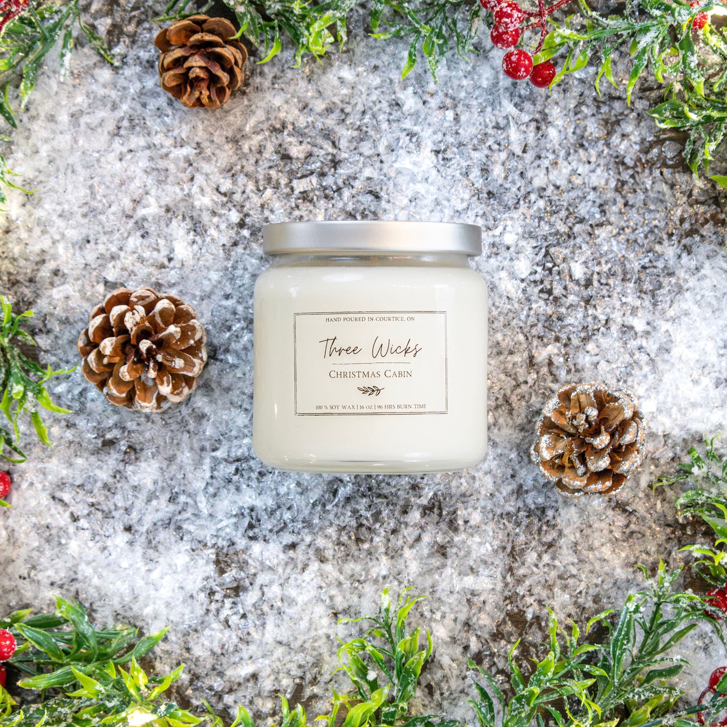 16 oz Traditional Jar - Holiday Scents