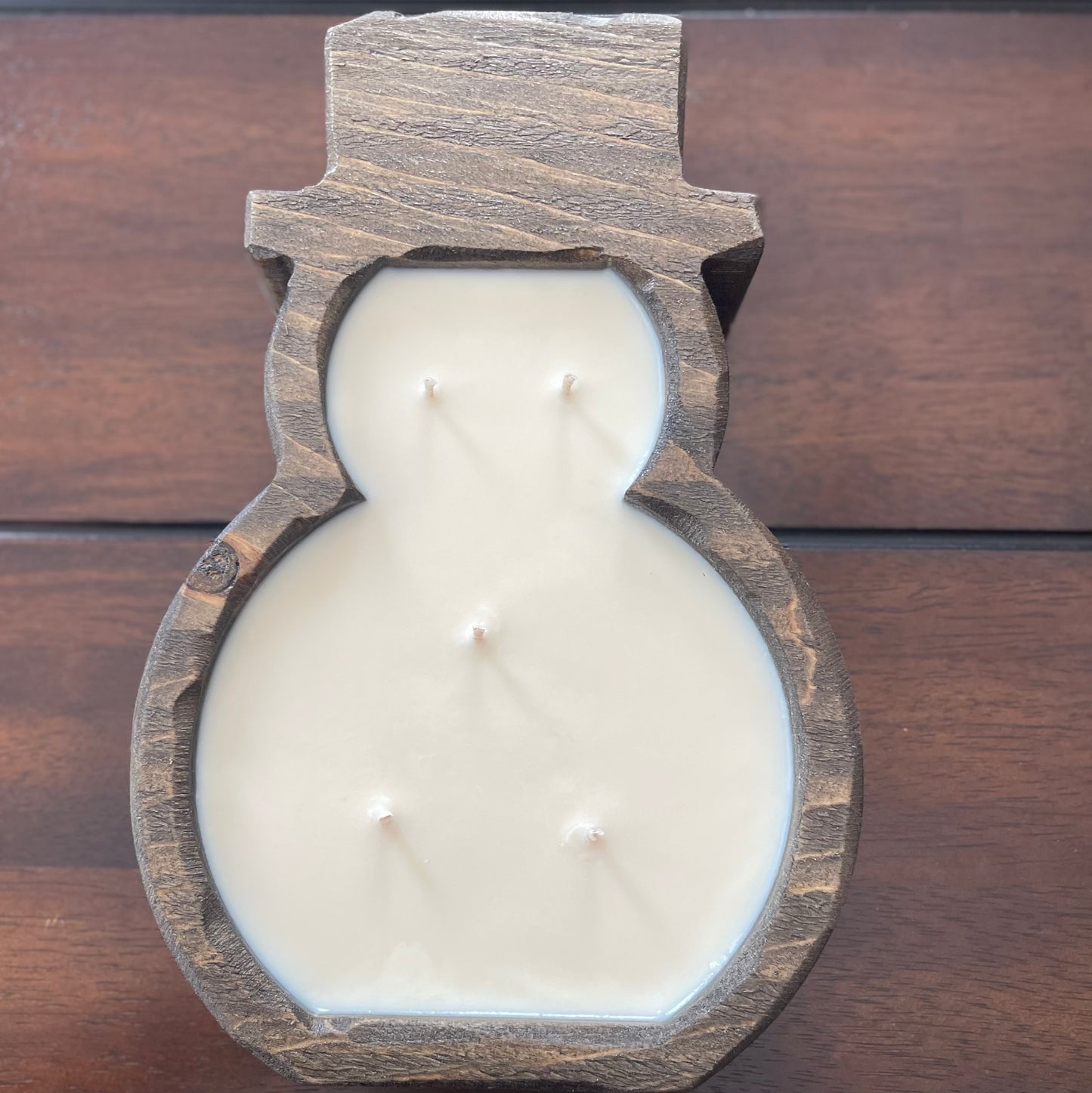 Holiday Snowman Dough Bowl