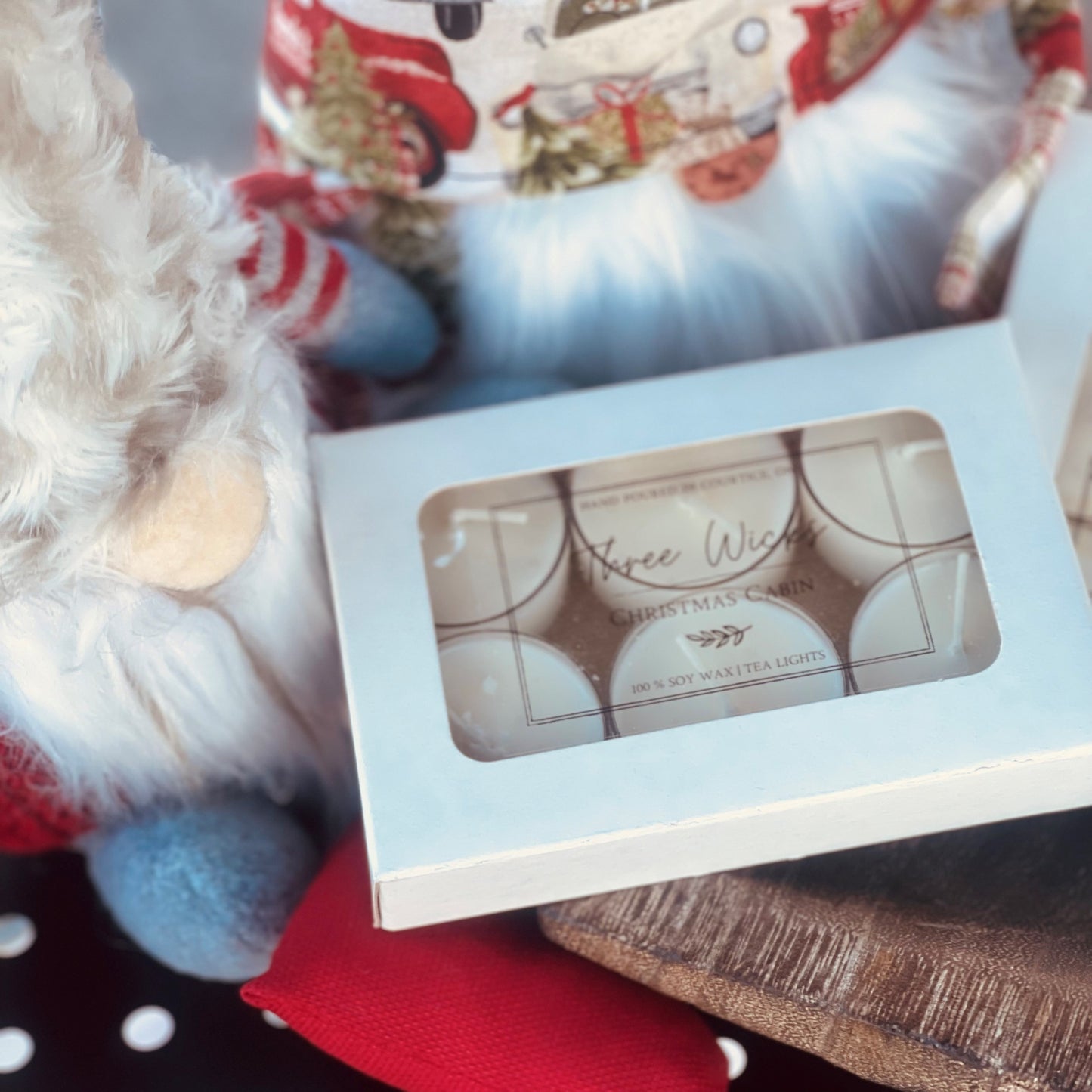 6 Tea Lights per package - Holiday Scents